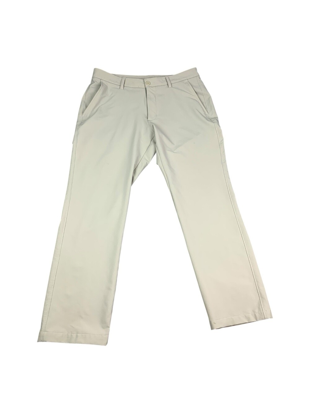 Under Armour Men's Khaki Golf Chino Pants Flat Front Straight Fit Size 36x30